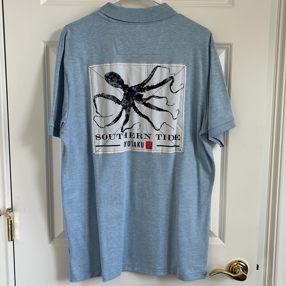SOUTHERN TIDE Men’s Gyitaku short sleeve polo - size L - NWT - MSRP $95
